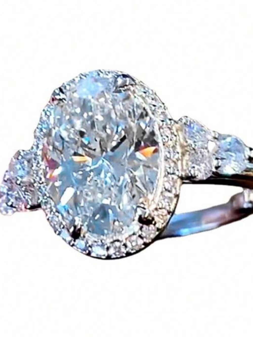 Silver cz ring - Picture 4 of 4